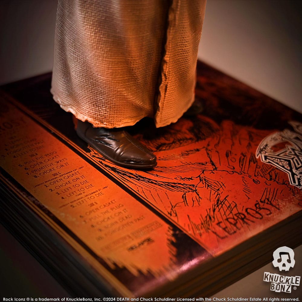 Knucklebonz Death Leprosy 3D Vinyl Statue - Beschädigte Verpackung