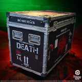 Knucklebonz Death Road Case & Bühnenhintergrund Set Rock Ikonz On Tour Statue