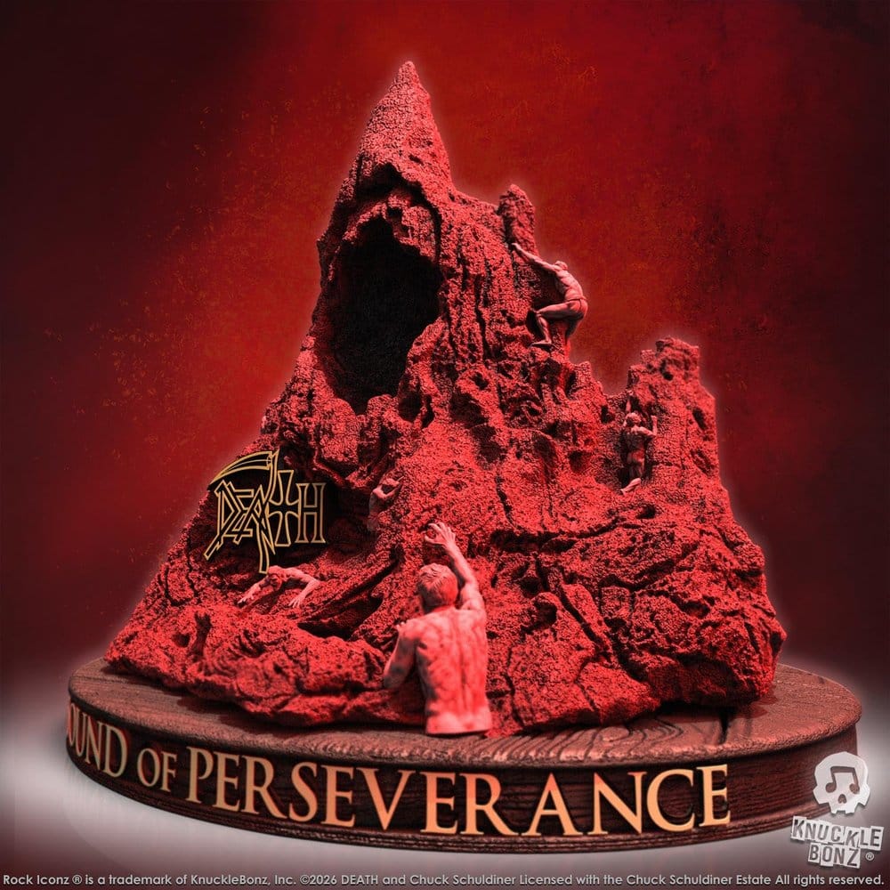 Knucklebonz Death The Sound of Perseverance 3D Vinyl Figur