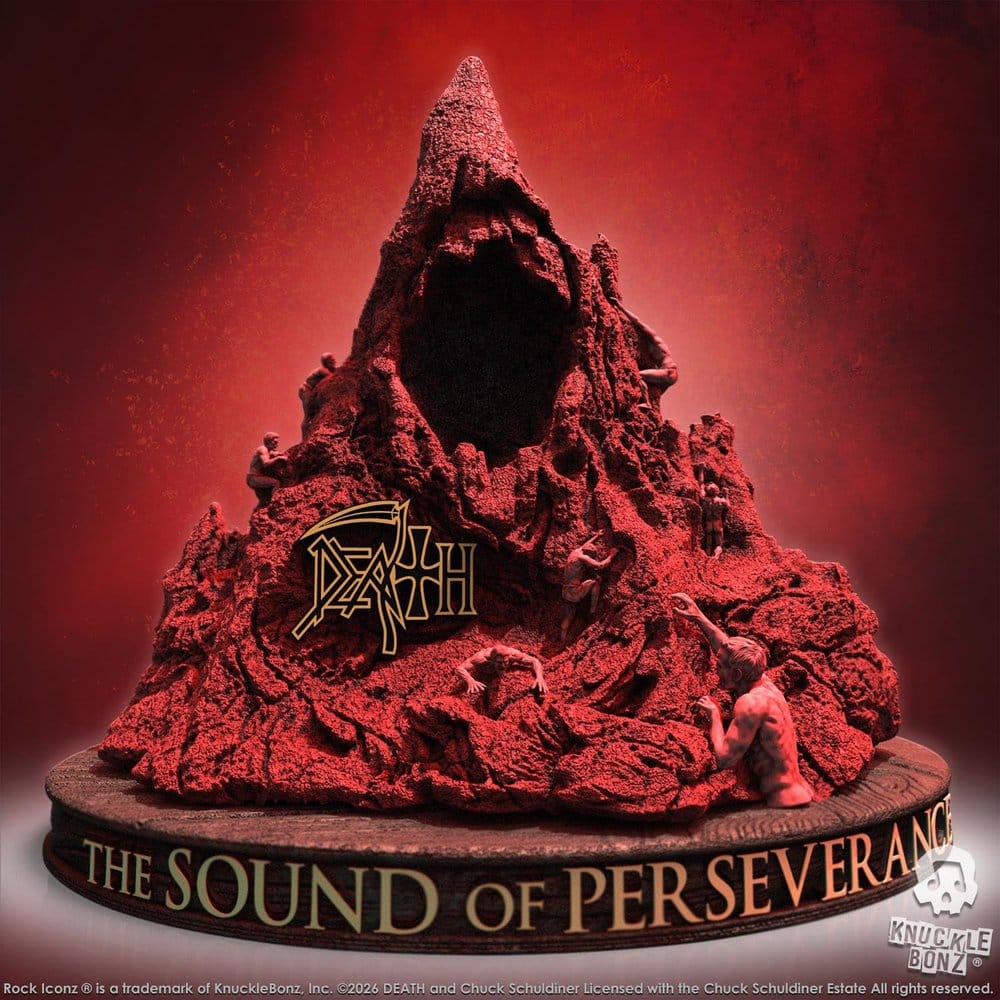 Knucklebonz Death The Sound of Perseverance 3D Vinyl Figur