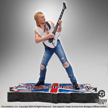Knucklebonz Def Leppard Phil Collen Rock Iconz Statue