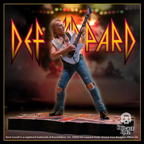 Knucklebonz Def Leppard Phil Collen Rock Iconz Statue