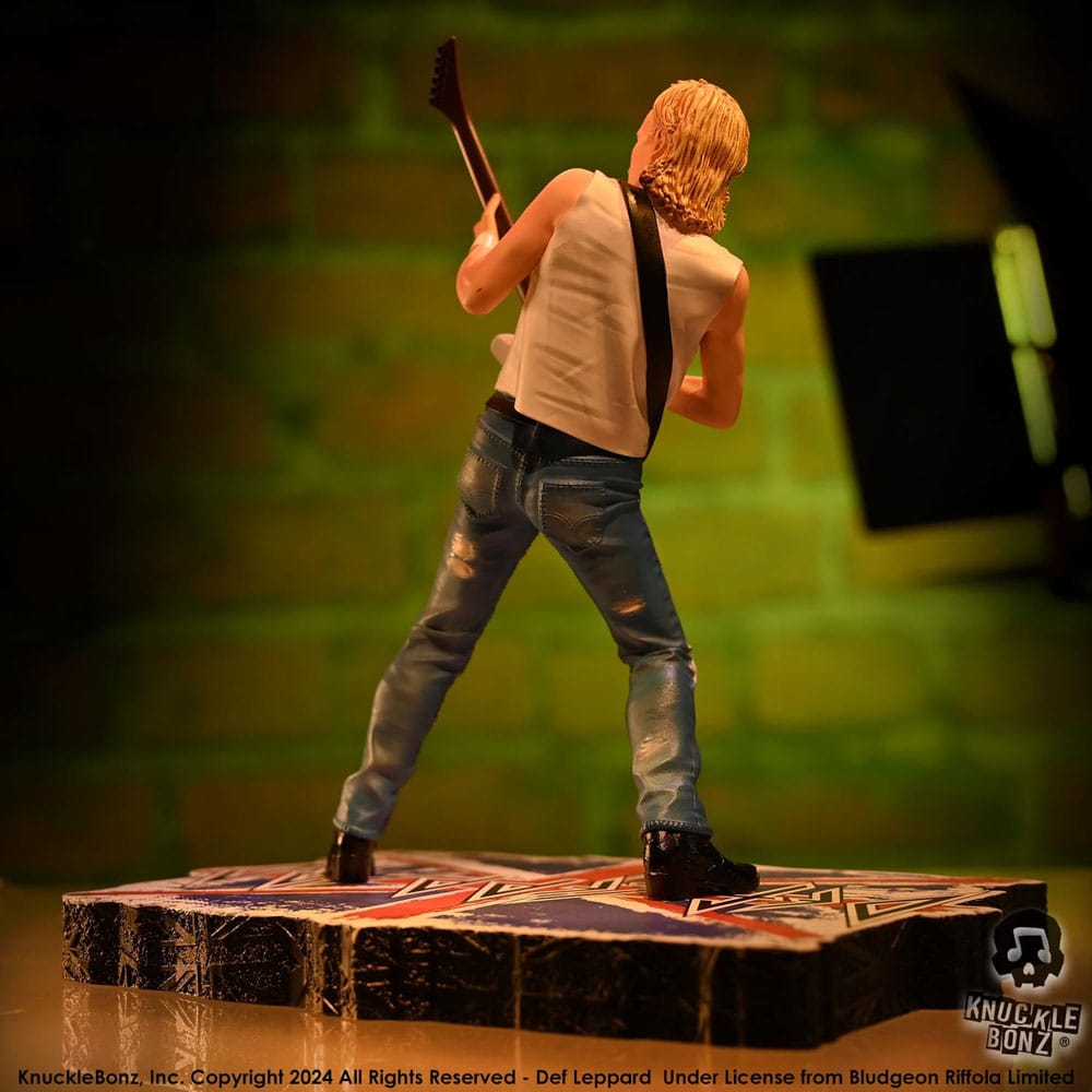 Knucklebonz Def Leppard Phil Collen Rock Iconz Statue