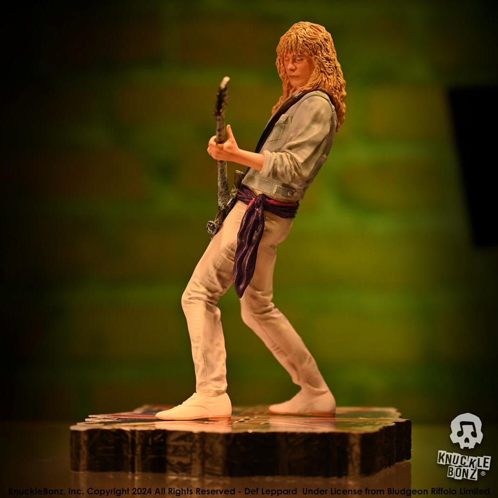 Knucklebonz Def Leppard Rick Savage Rock Iconz Limited Edition 1/9 Statue