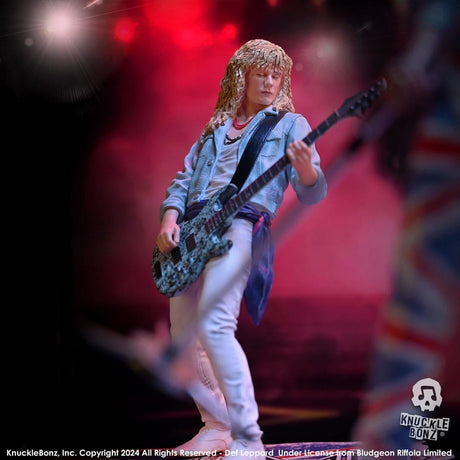 Knucklebonz Def Leppard Rick Savage Rock Iconz Limited Edition 1/9 Statue