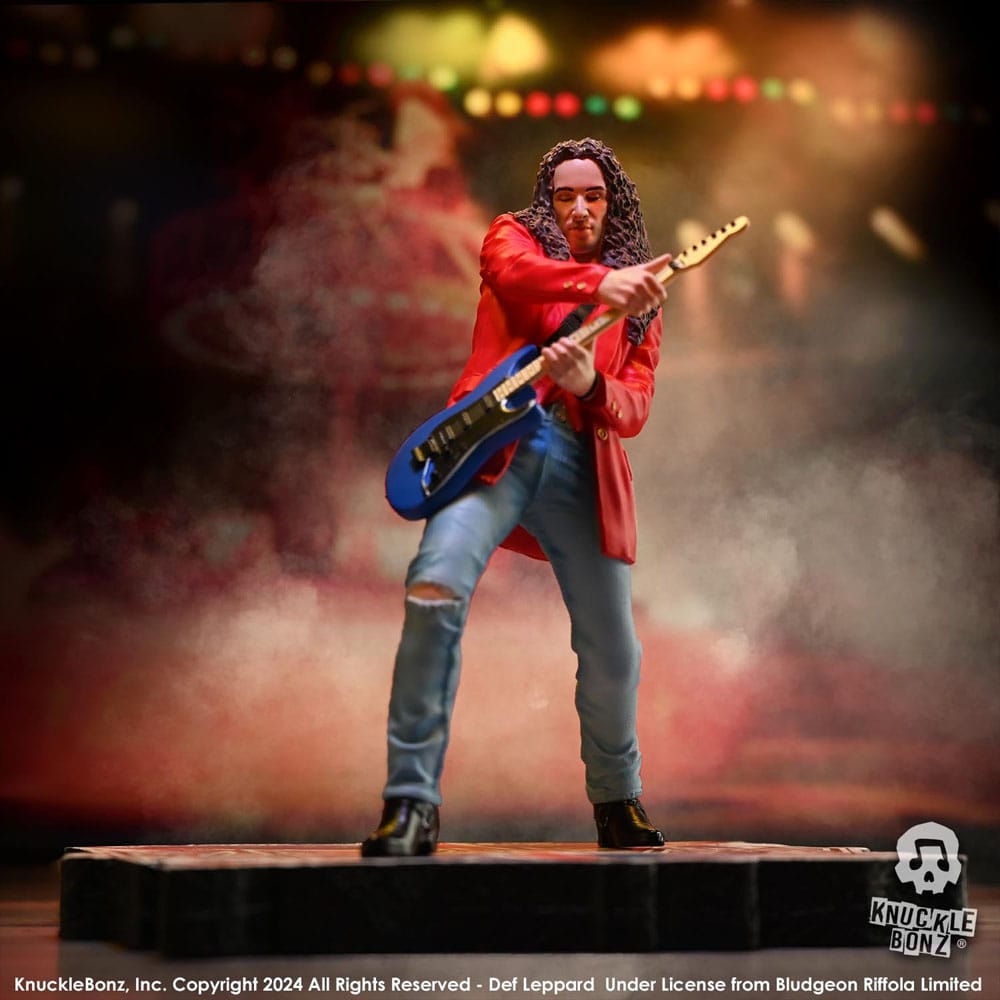 Knucklebonz Def Leppard Vivian Campbell Rock Iconz Statue