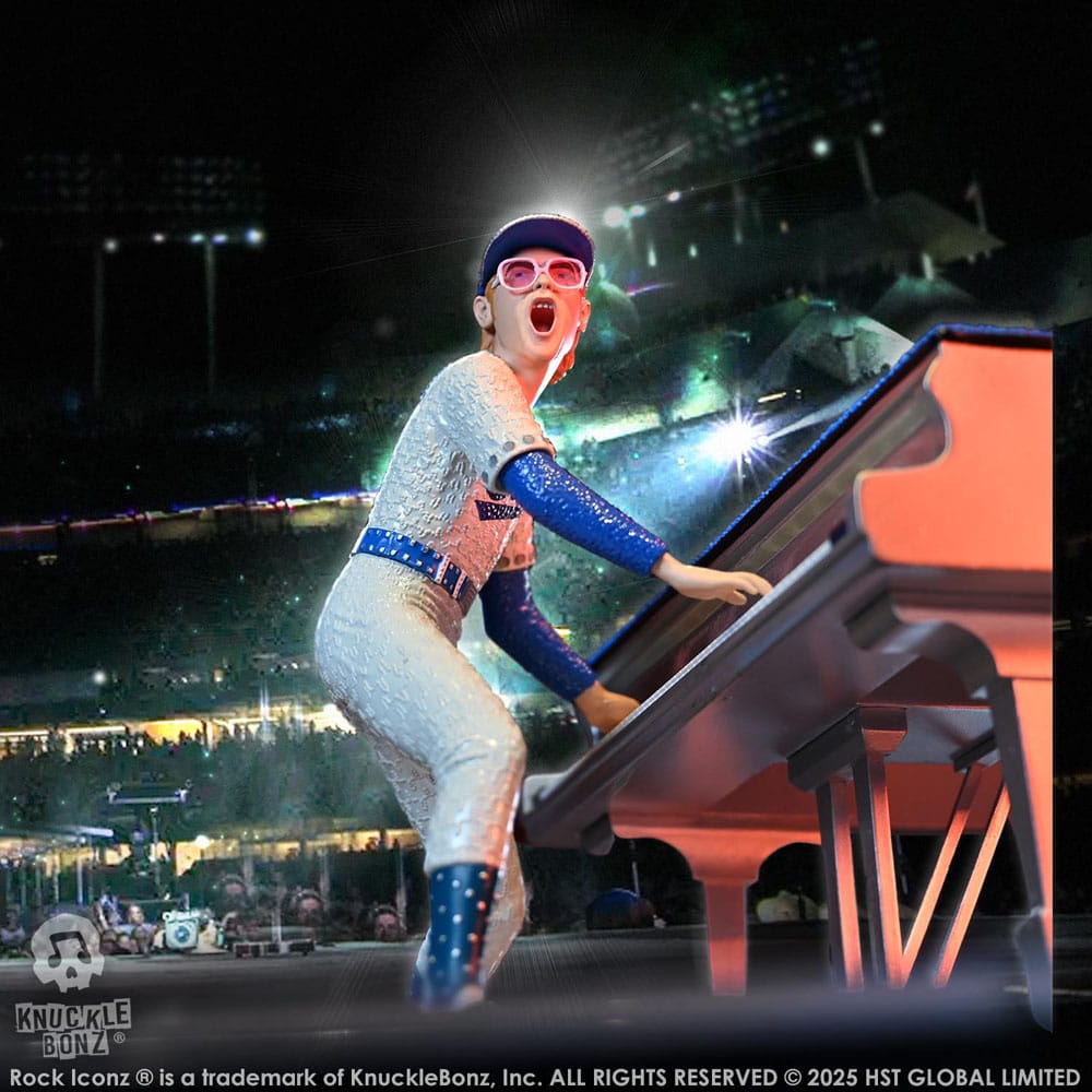 Knucklebonz Elton John Elton John Rock Iconz Statue