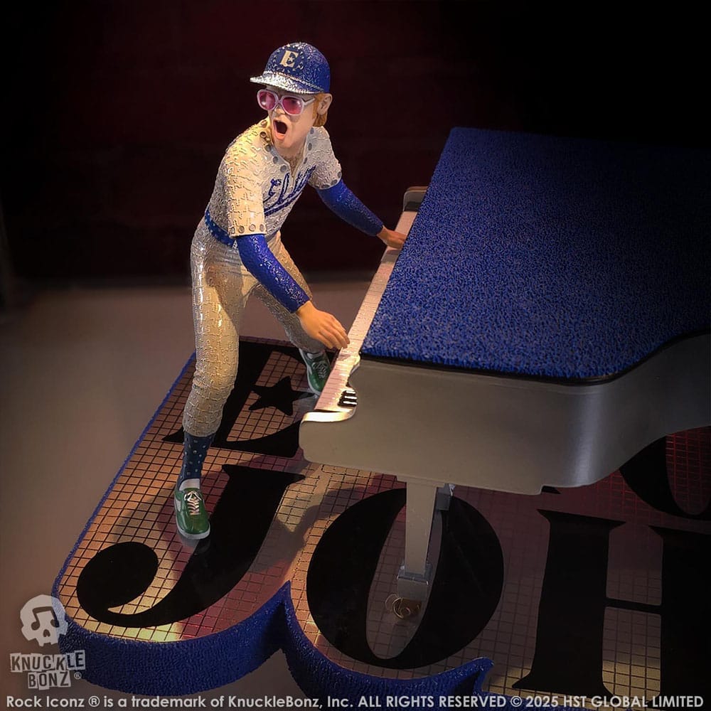 Knucklebonz Elton John Elton John Rock Iconz Statue