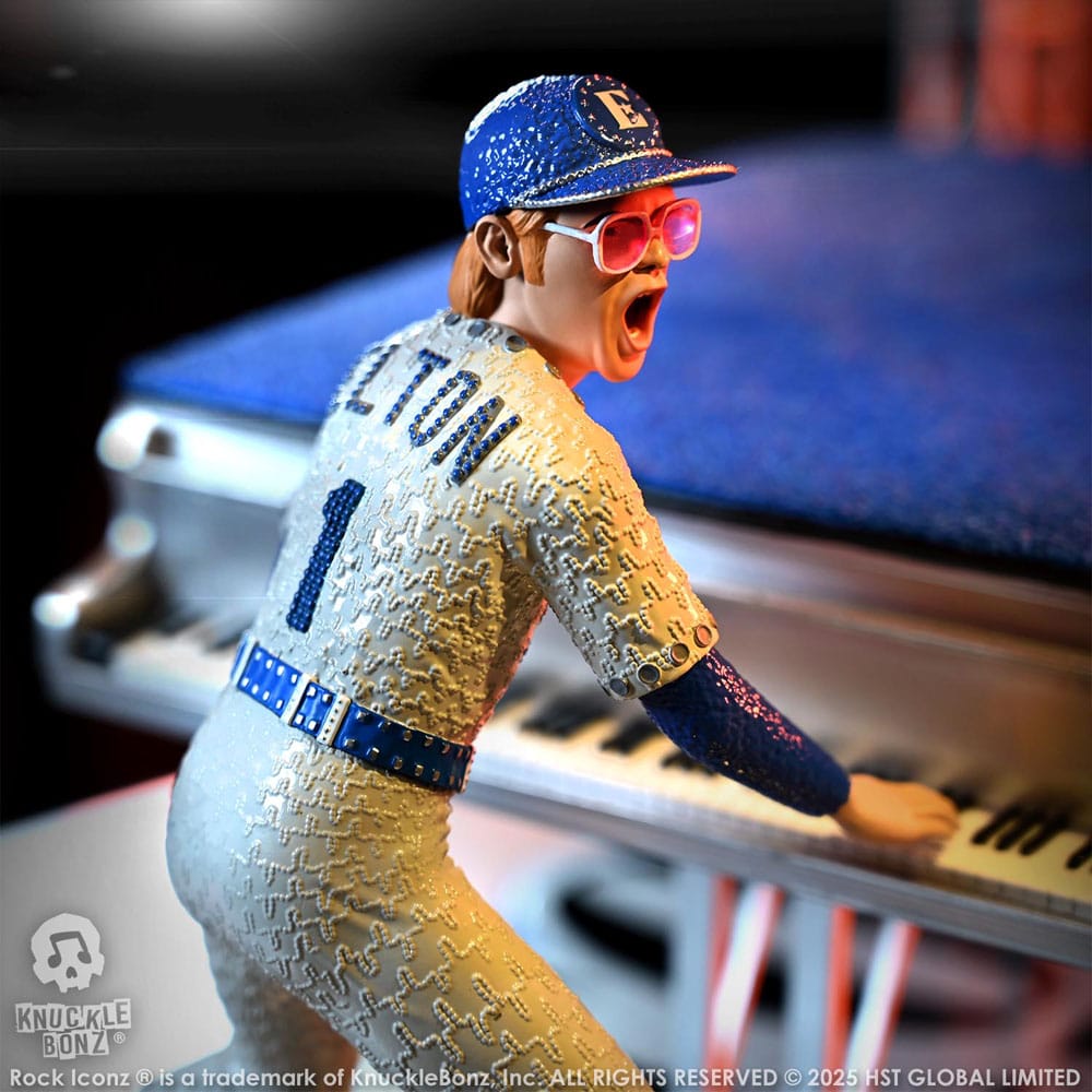 Knucklebonz Elton John Elton John Rock Iconz Statue