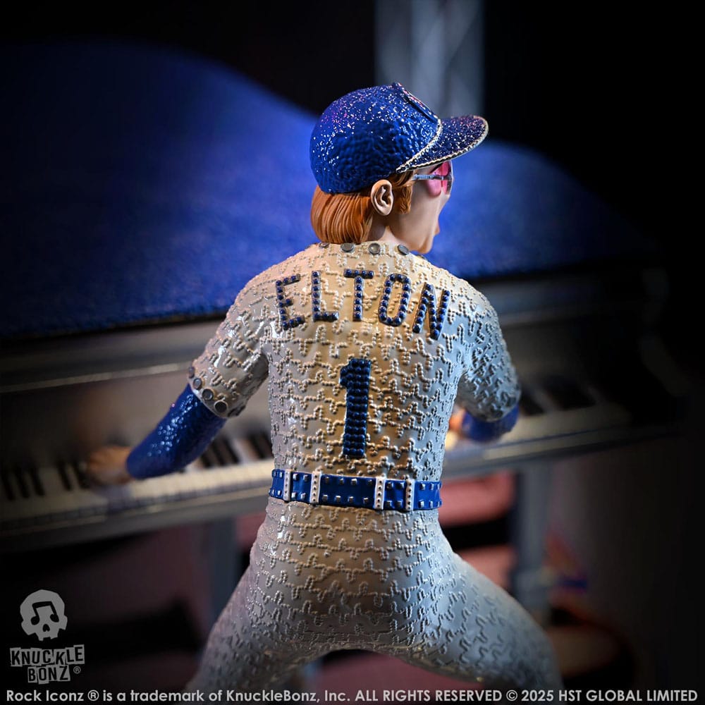 Knucklebonz Elton John Elton John Rock Iconz Statue