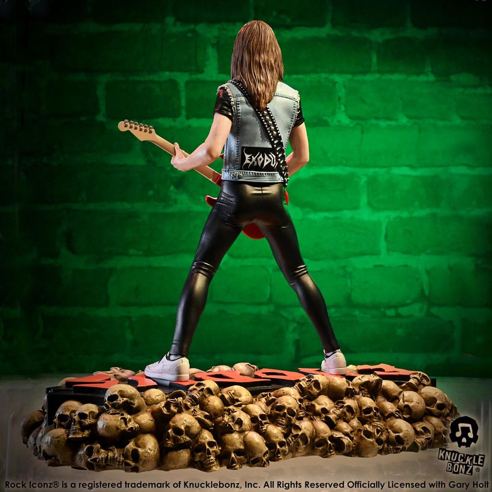 Knucklebonz Exodus Gary Holt Rock Iconz 1/9 Statue