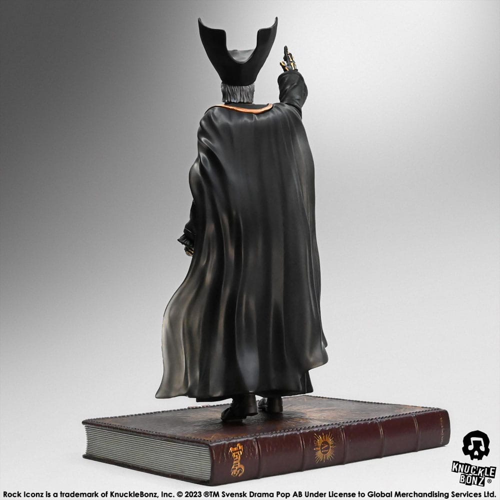 Knucklebonz Ghost Papa Emeritus IV (Black Robes) Rock Iconz 1/9 Statue