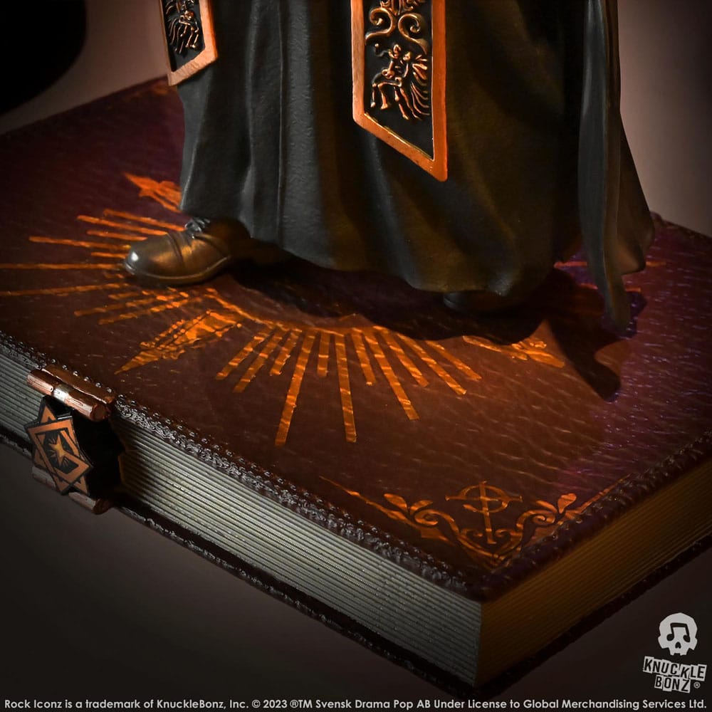 Knucklebonz Ghost Papa Emeritus IV (Black Robes) Rock Iconz 1/9 Statue