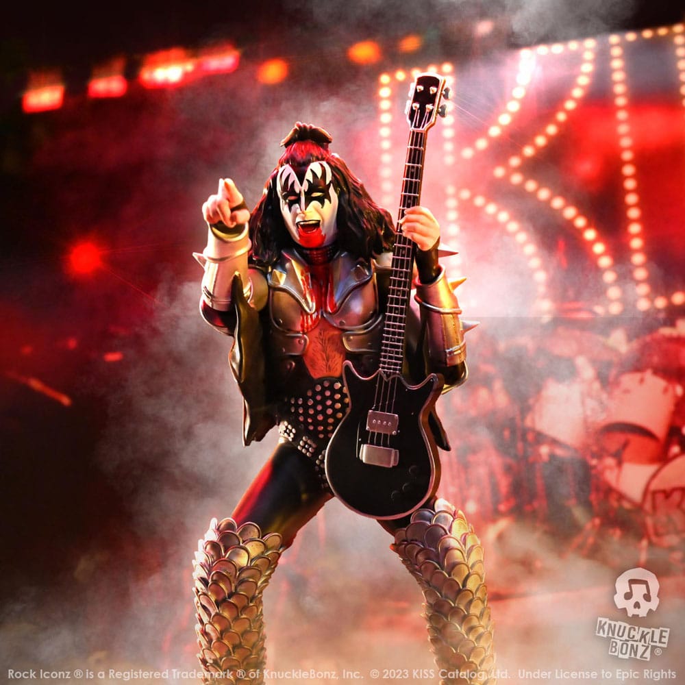 Knucklebonz Kiss Rock The Demon (Destroyer) Iconz Statue