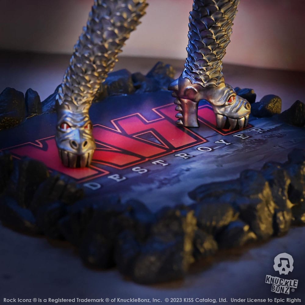 Knucklebonz Kiss Rock The Demon (Destroyer) Iconz Statue