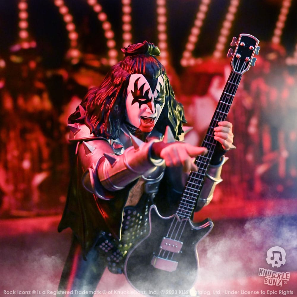 Knucklebonz Kiss Rock The Demon (Destroyer) Iconz Statue