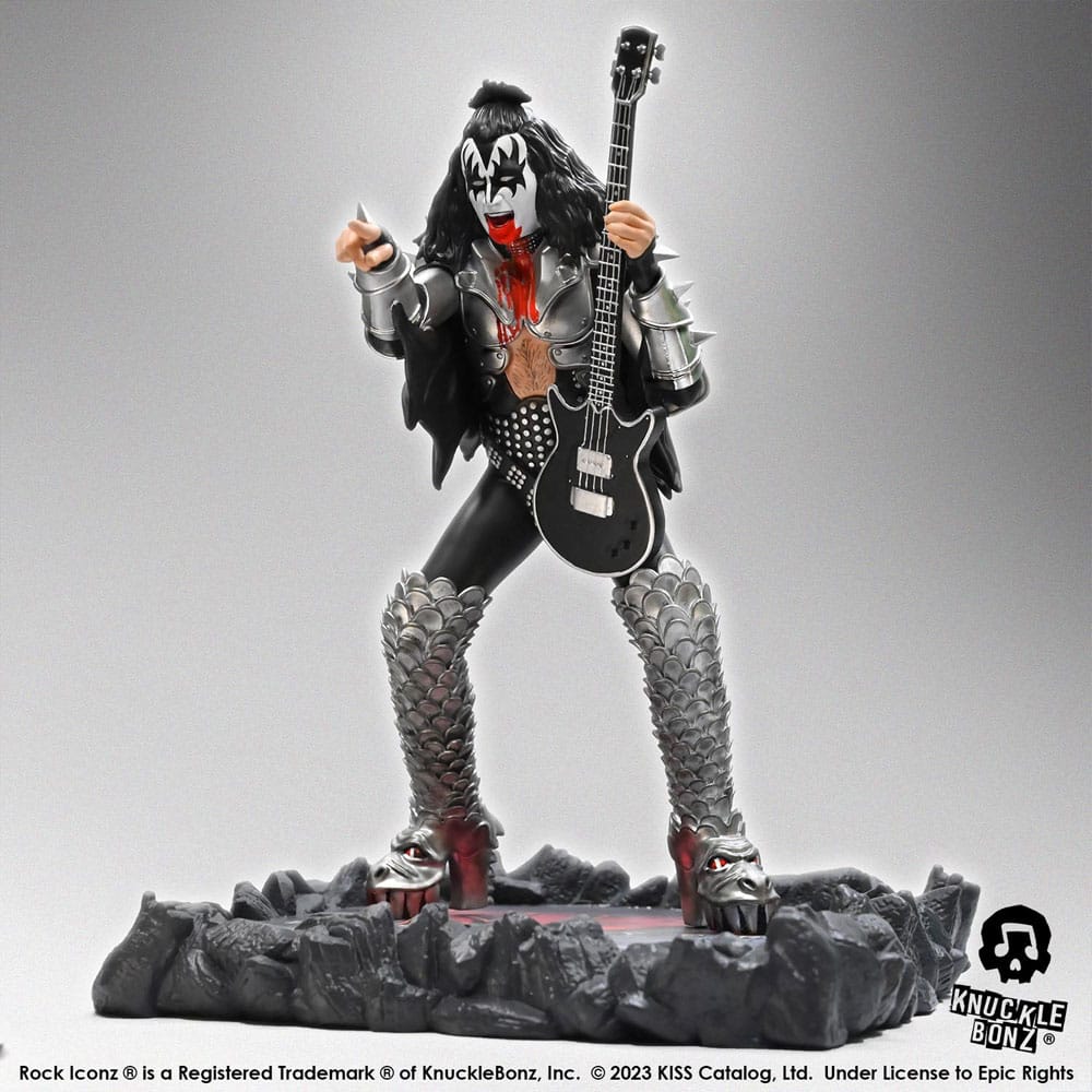 Knucklebonz Kiss Rock The Demon (Destroyer) Iconz Statue