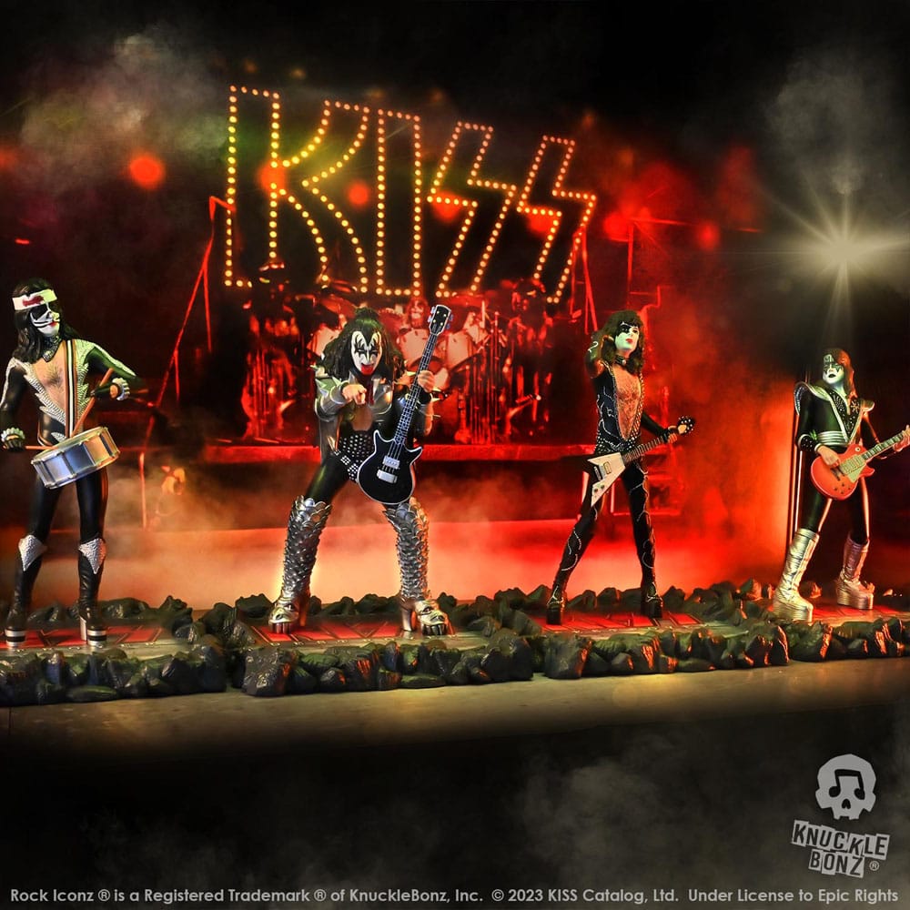 Knucklebonz Kiss Rock The Demon (Destroyer) Iconz Statue