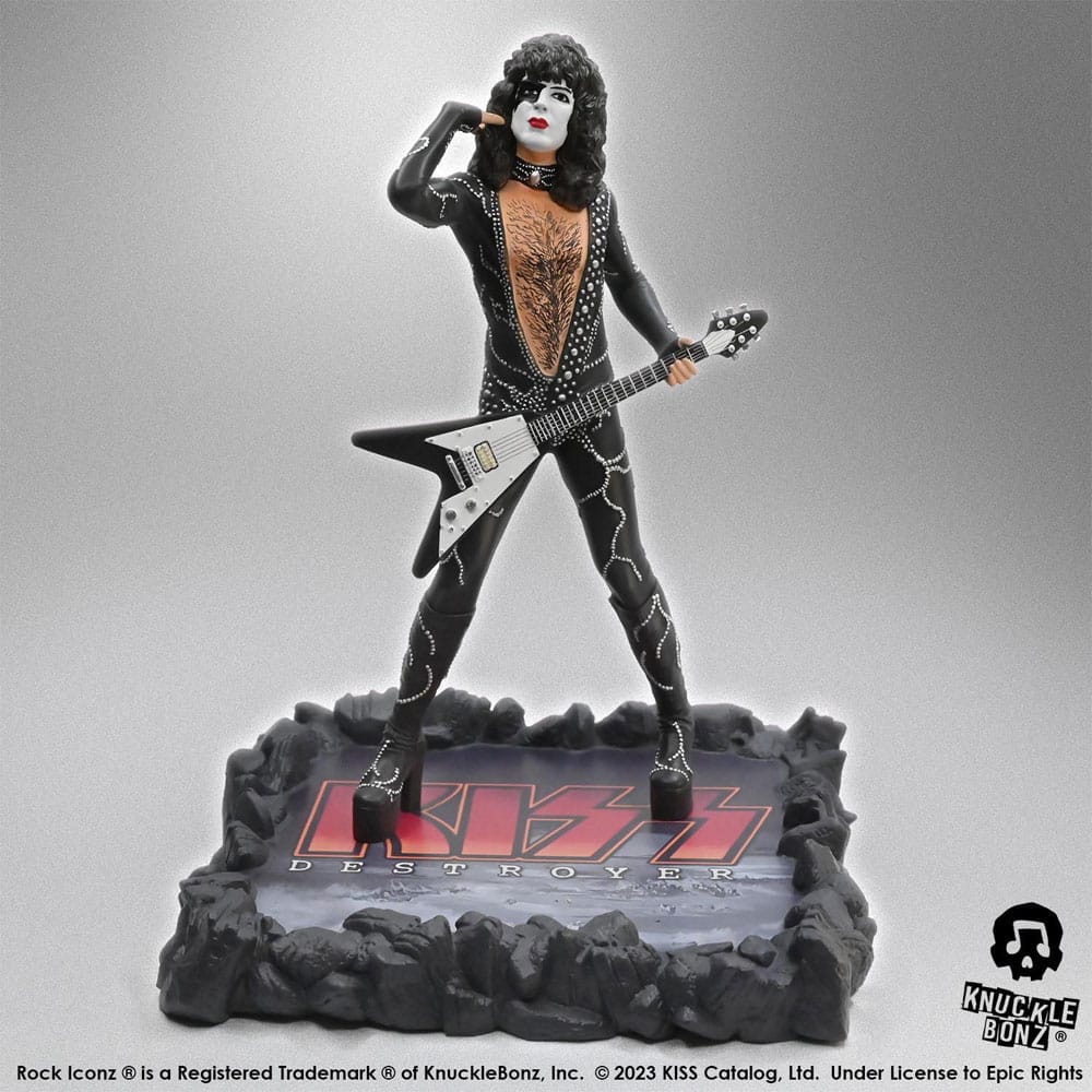 Knucklebonz Kiss Rock The Starchild (Destroyer) Iconz Statue