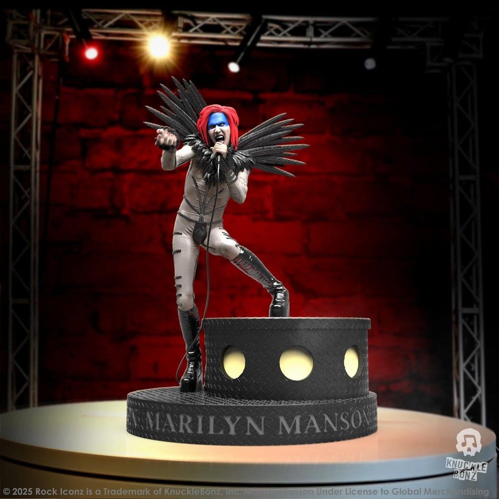 Knucklebonz Marilyn Manson II Rock Iconz Statue
