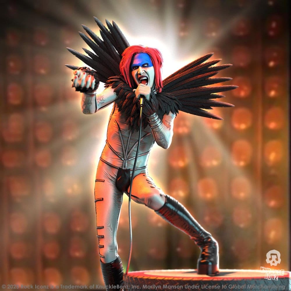 Knucklebonz Marilyn Manson II Rock Iconz Statue