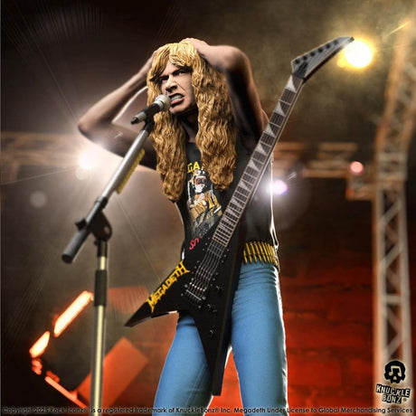 Knucklebonz Megadeth Dave Mustaine II Rock Iconz Statue