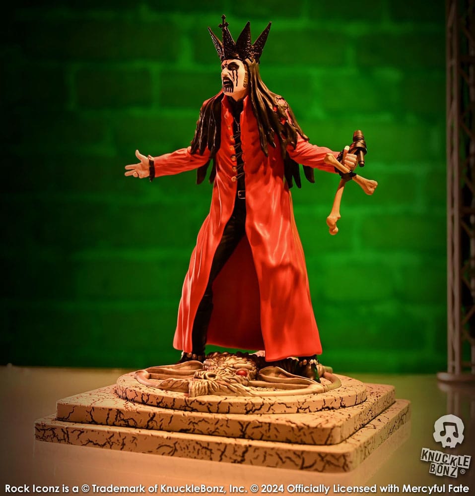 Knucklebonz Mercyful Fate King Diamond III (Red Version) Statue