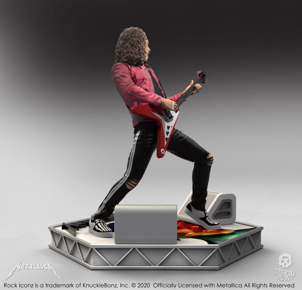 Knucklebonz Metallica Kirk Hammett Limited Edition Rock Iconz Statue
