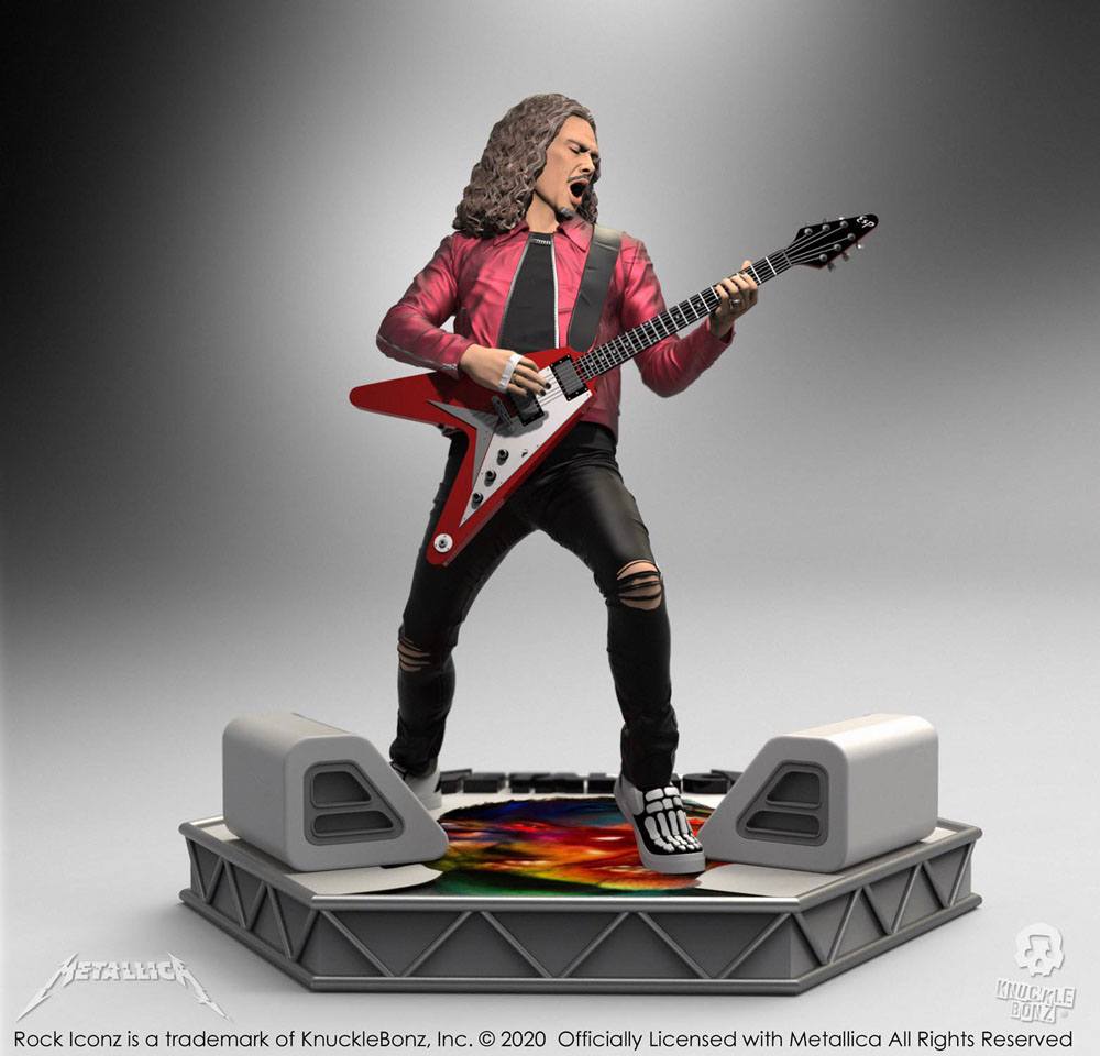 Knucklebonz Metallica Kirk Hammett Limited Edition Rock Iconz Statue