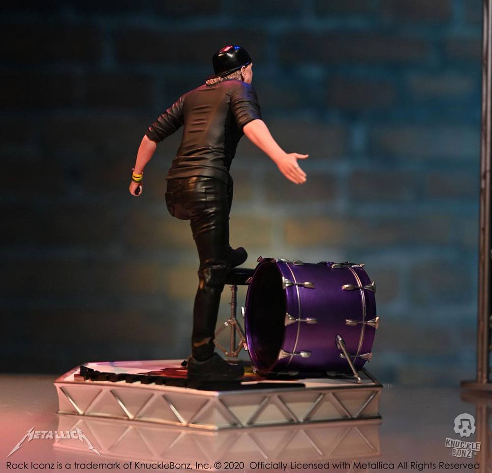 Knucklebonz Metallica Lars Ulrich Limited Edition Rock Iconz Statue