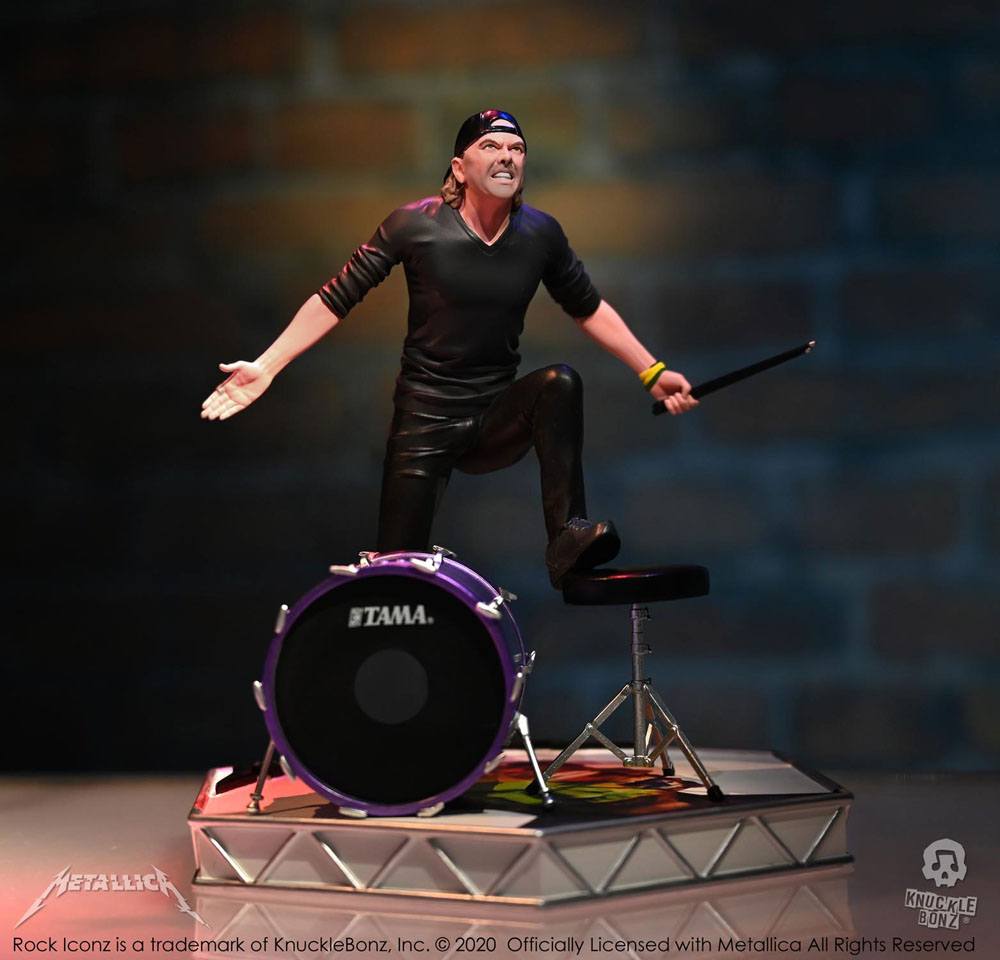 Knucklebonz Metallica Lars Ulrich Limited Edition Rock Iconz Statue