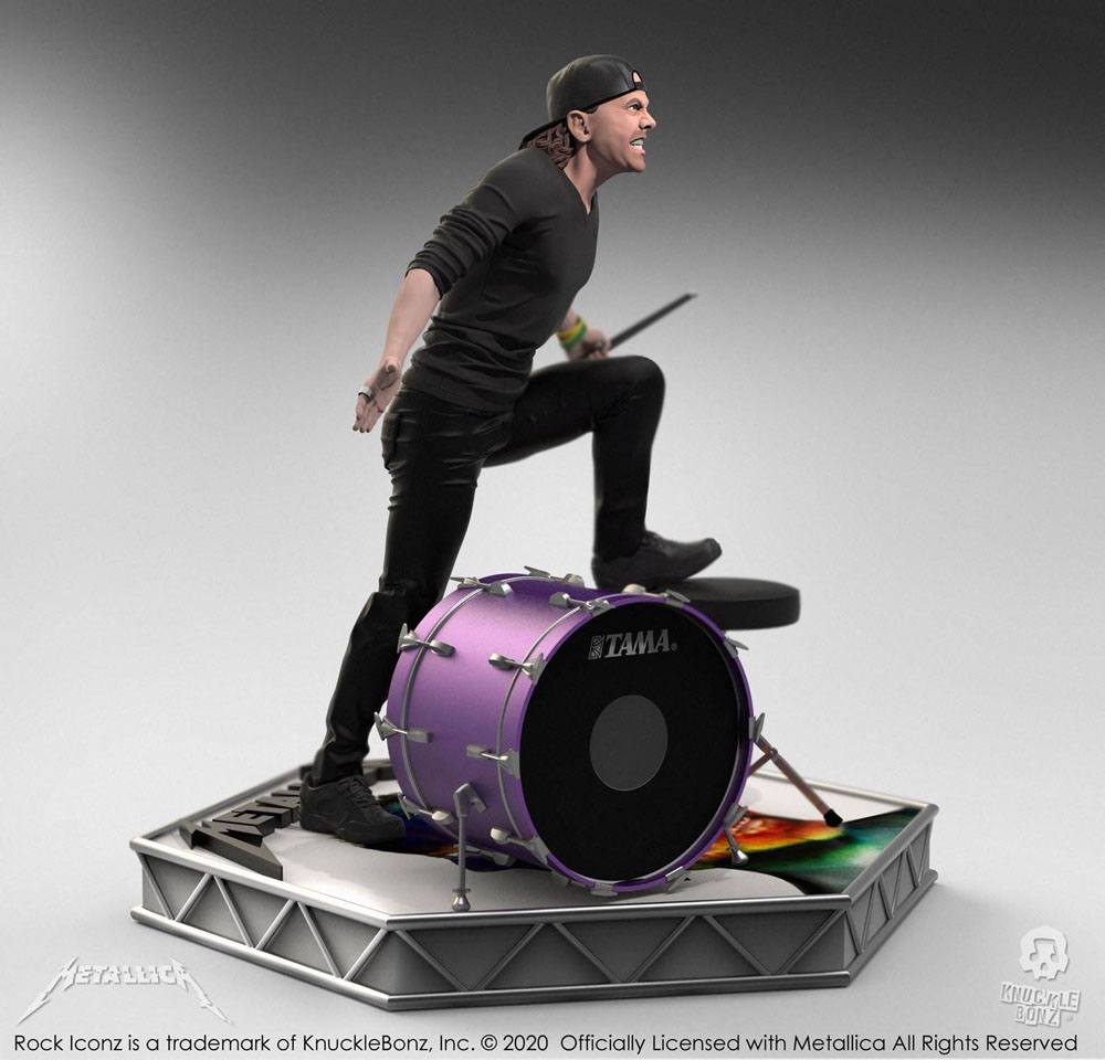 Knucklebonz Metallica Lars Ulrich Limited Edition Rock Iconz Statue