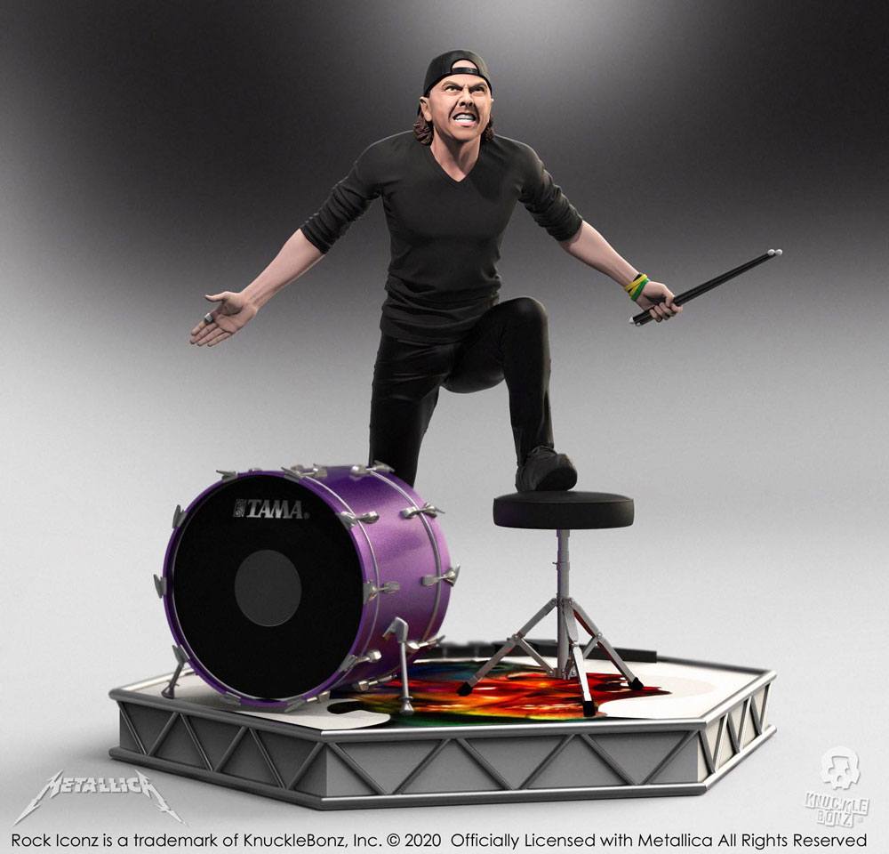 Knucklebonz Metallica Lars Ulrich Limited Edition Rock Iconz Statue