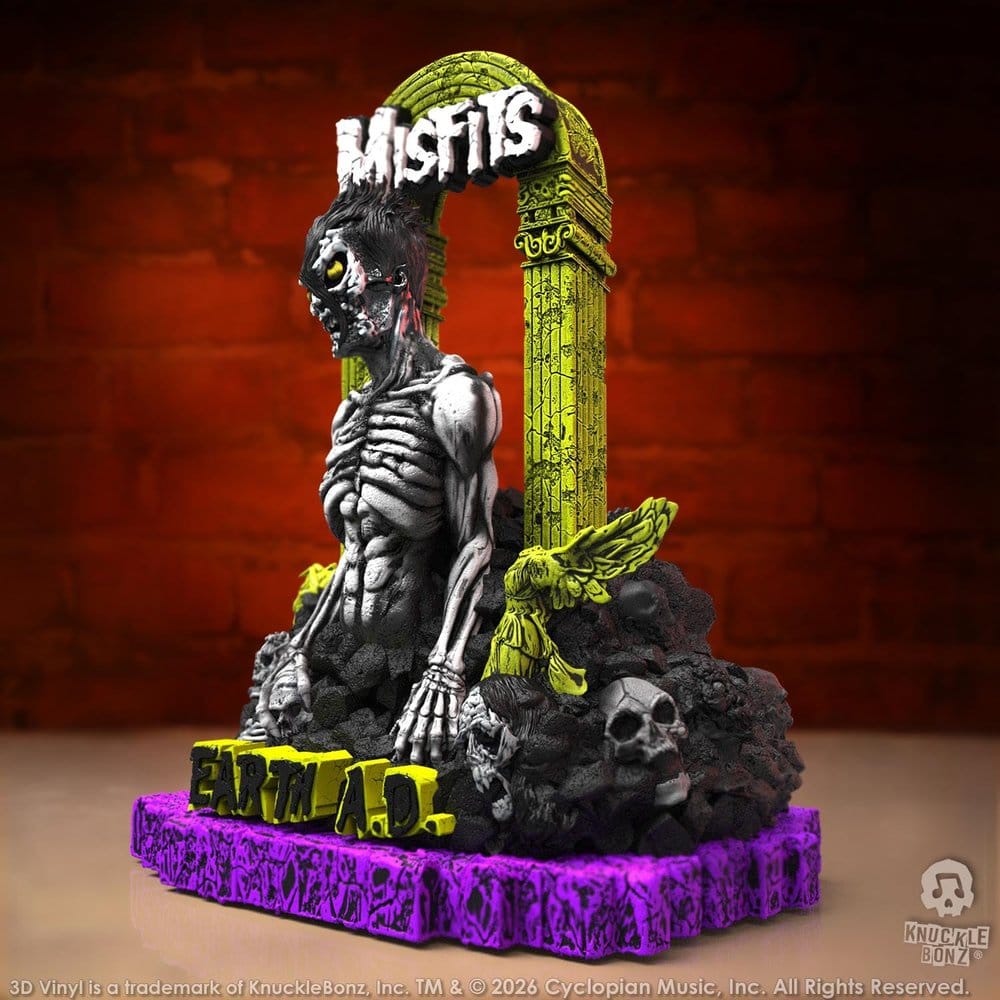 Knucklebonz Misfits 3D Earth A.D. Death Comes Ripping Figur Vinyl