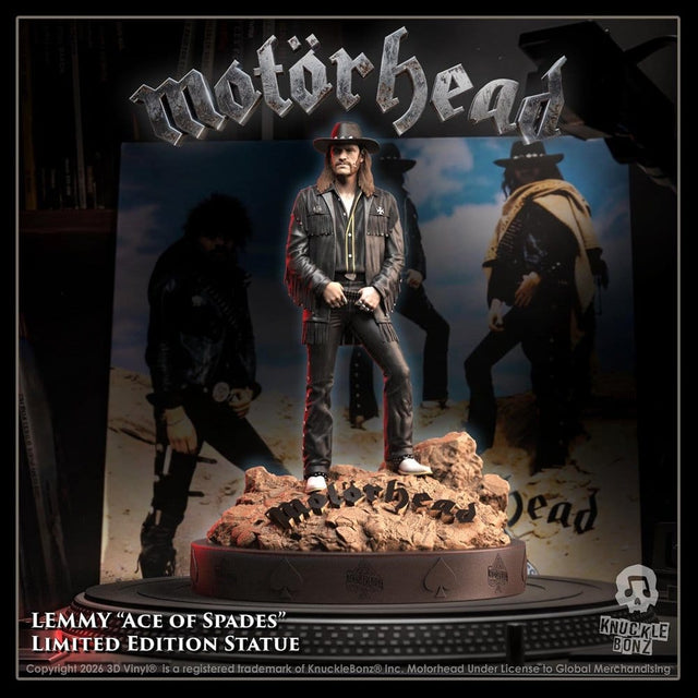 Knucklebonz Motörhead Rock Iconz Lemmy IV Ace of Spades