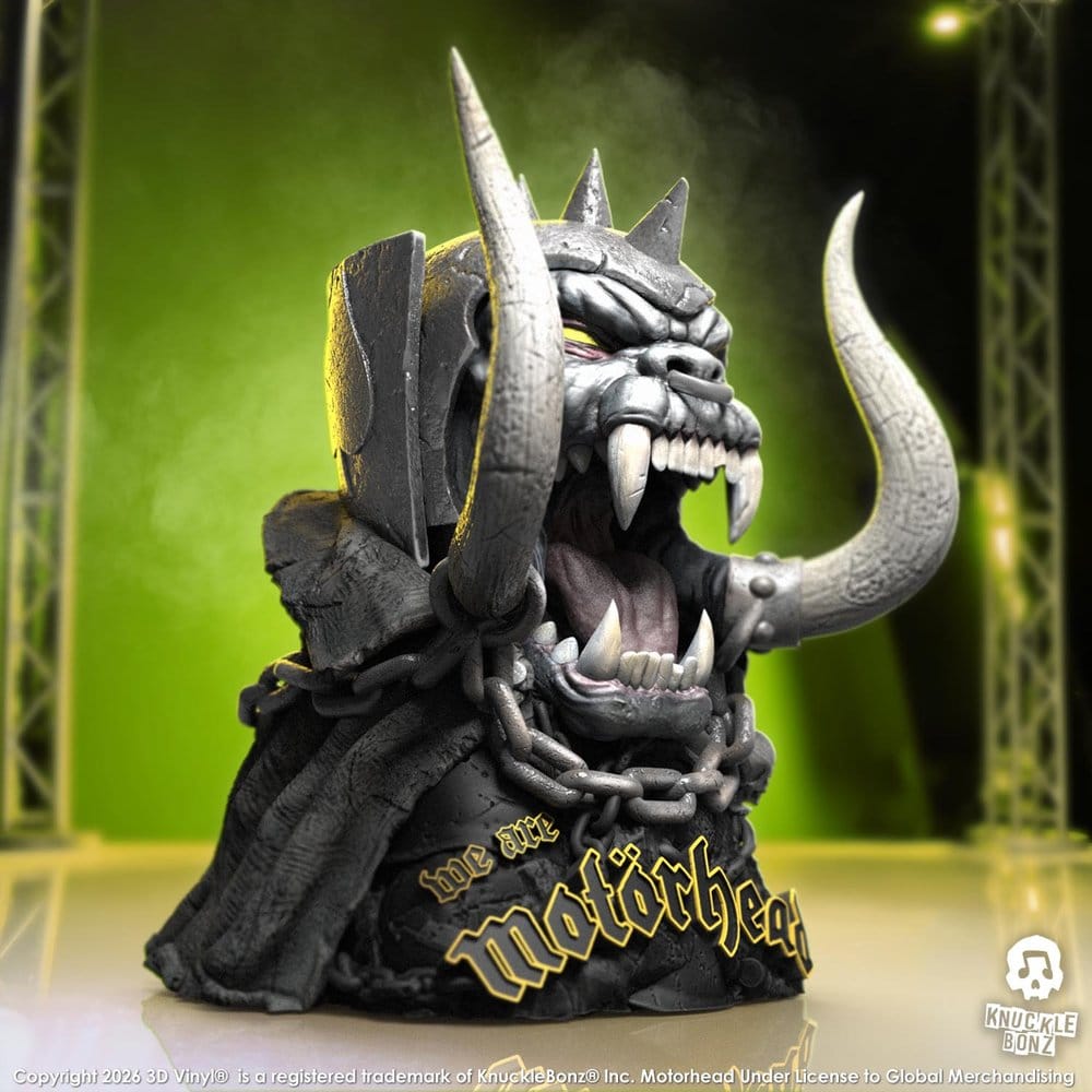 Knucklebonz Motörhead We Are Motörhead Warpig 3D Vinyl