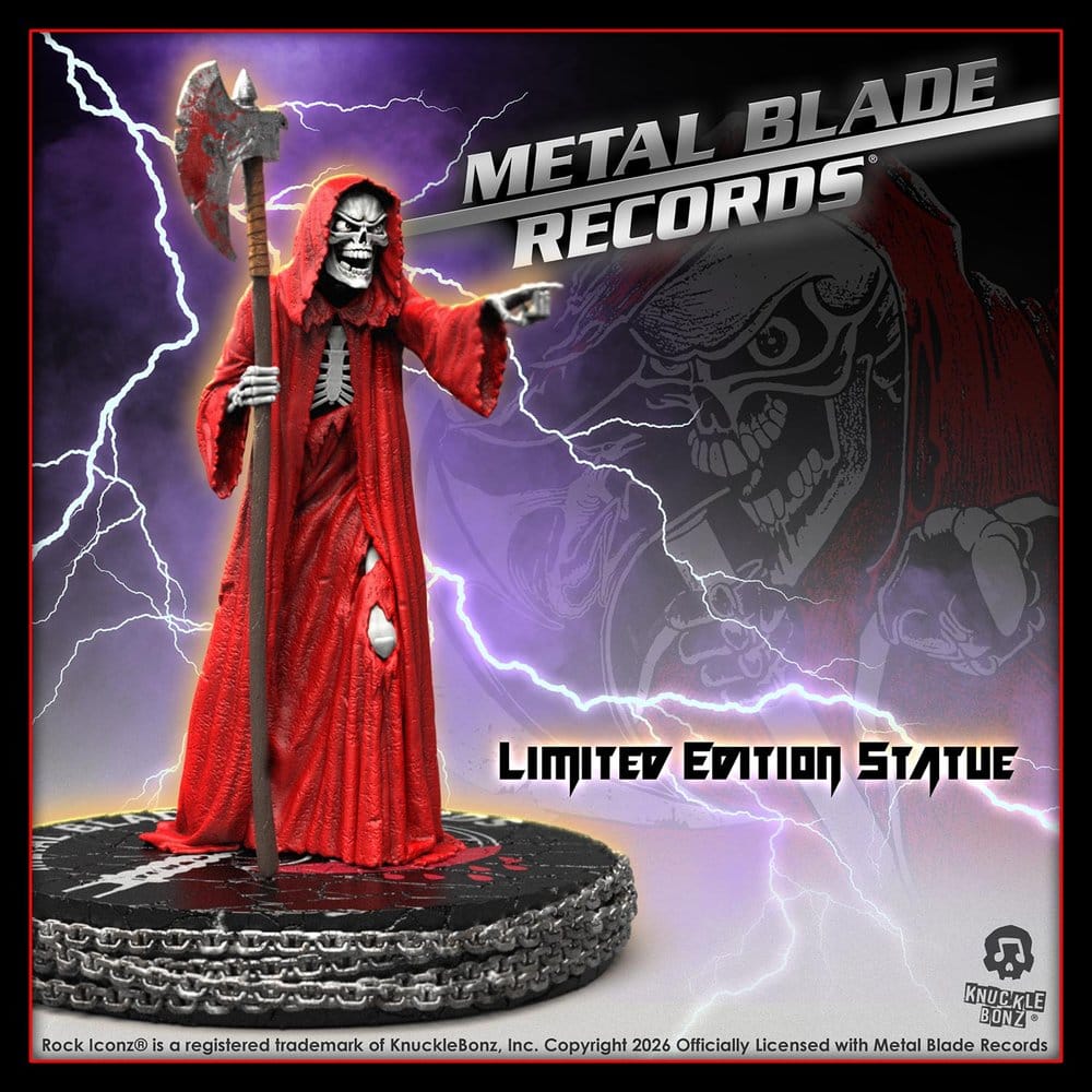 Knucklebonz Reaper Vinyl Metal Blade 3D Figur