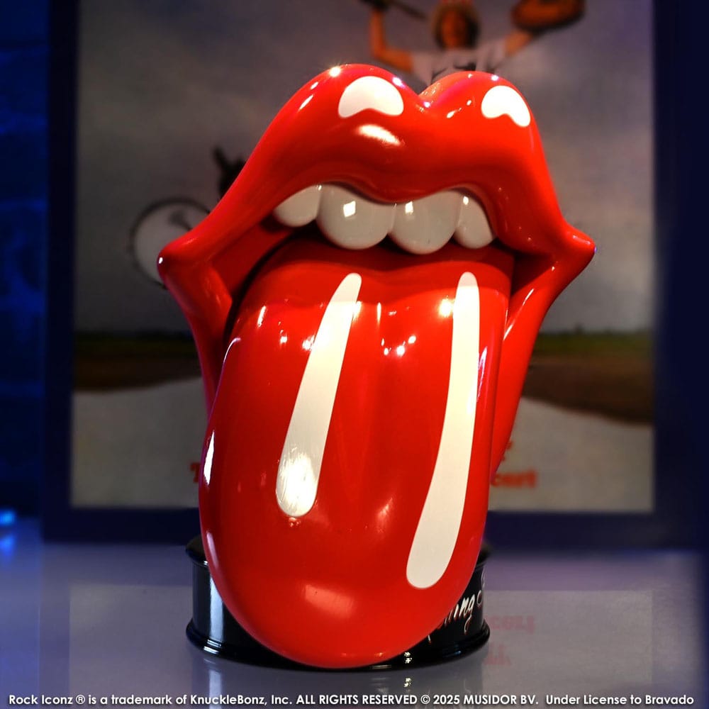 Knucklebonz Rolling Stones Licks (Classic Version) 3D Statue