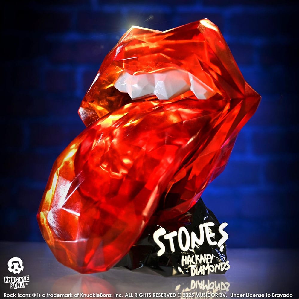 Knucklebonz Rolling Stones Licks (Hackney Diamonds Version) 3D Vinyl Statue
