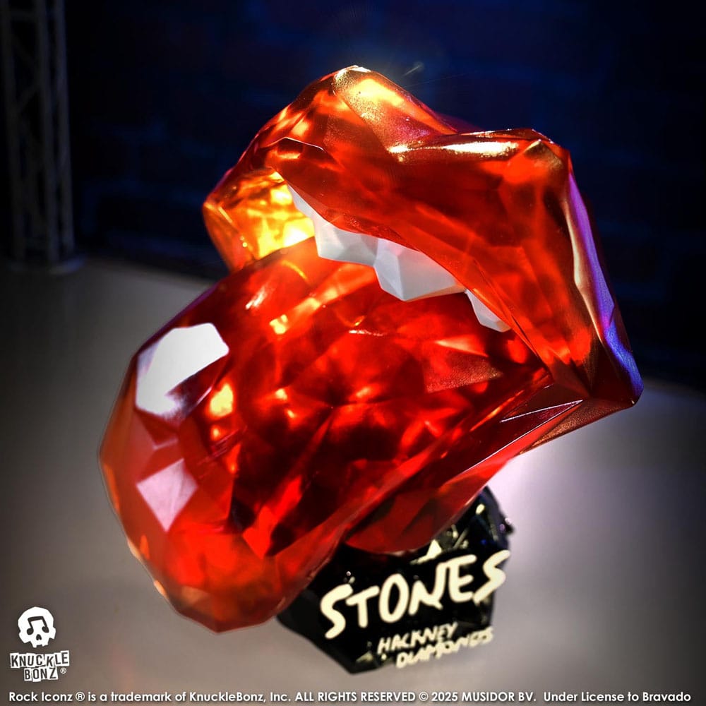 Knucklebonz Rolling Stones Licks (Hackney Diamonds Version) 3D Vinyl Statue