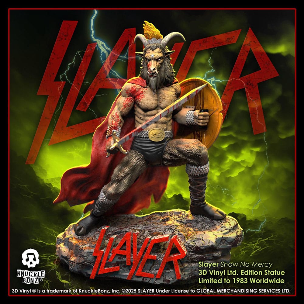 Knucklebonz Slayer Show No Mercy Minotaur Vinyl 3D Statue