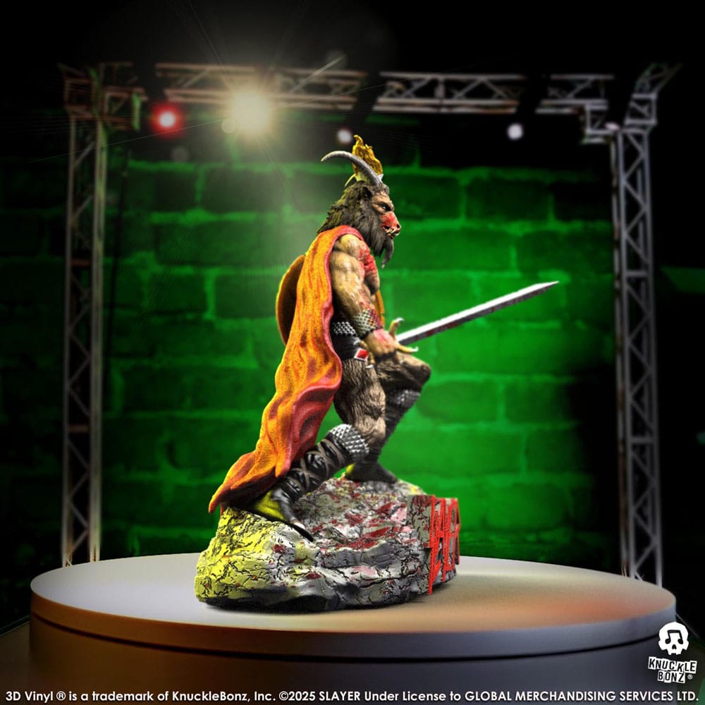 Knucklebonz Slayer Show No Mercy Minotaur Vinyl 3D Statue - Beschädigte Verpackung
