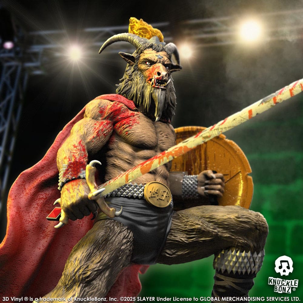 Knucklebonz Slayer Show No Mercy Minotaur Vinyl 3D Statue - Beschädigte Verpackung