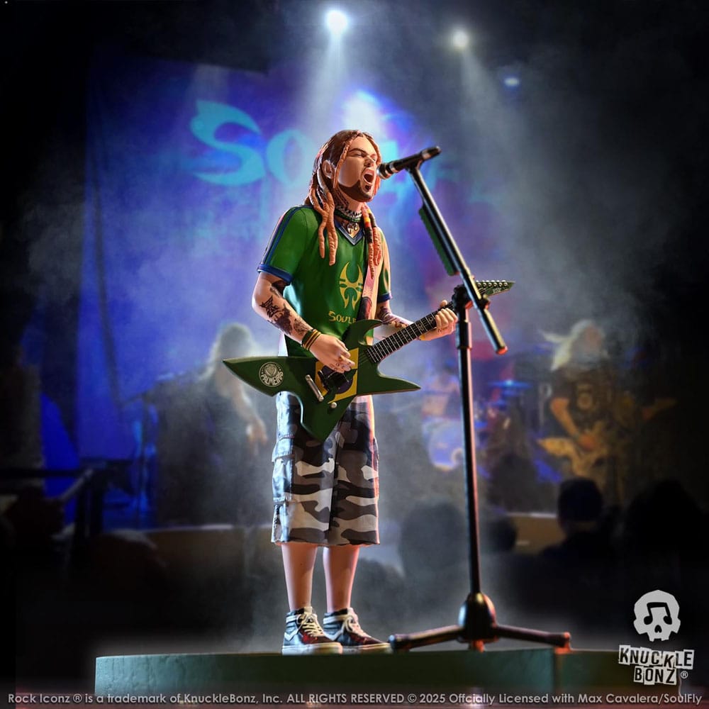 Knucklebonz Soulfly Max Cavalera Rock Iconz Statue