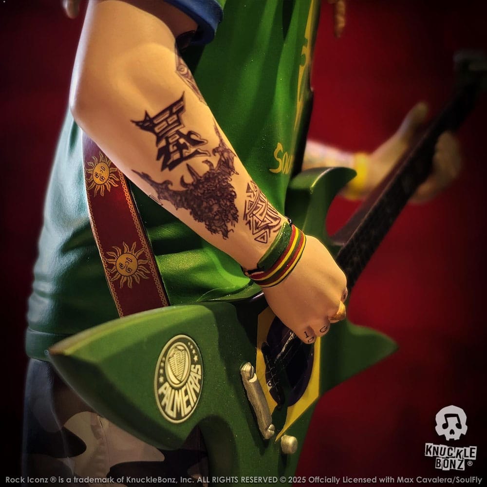 Knucklebonz Soulfly Max Cavalera Rock Iconz Statue