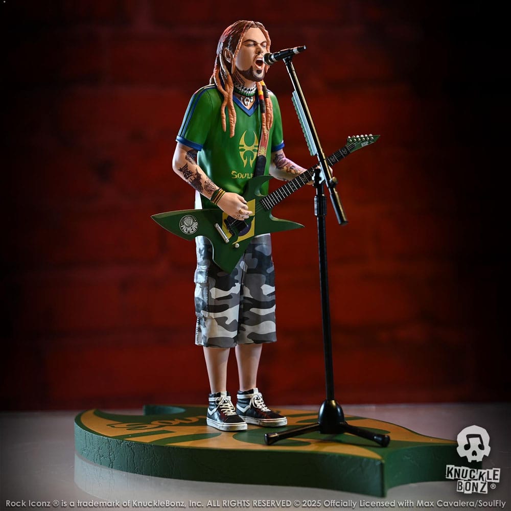 Knucklebonz Soulfly Max Cavalera Rock Iconz Statue
