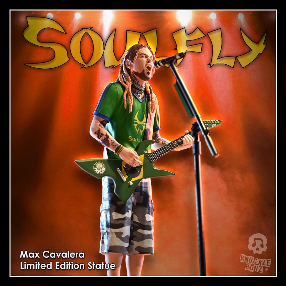 Knucklebonz Soulfly Max Cavalera Rock Iconz Statue