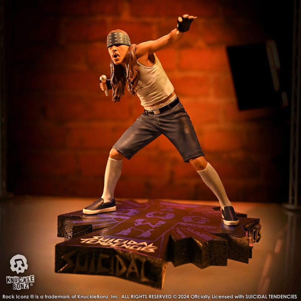 Knucklebonz Suicidal Tendencies Mike Muir Rock Iconz Statue