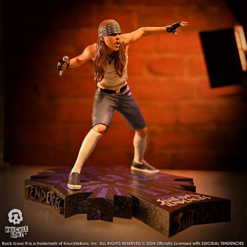 Knucklebonz Suicidal Tendencies Mike Muir Rock Iconz Statue