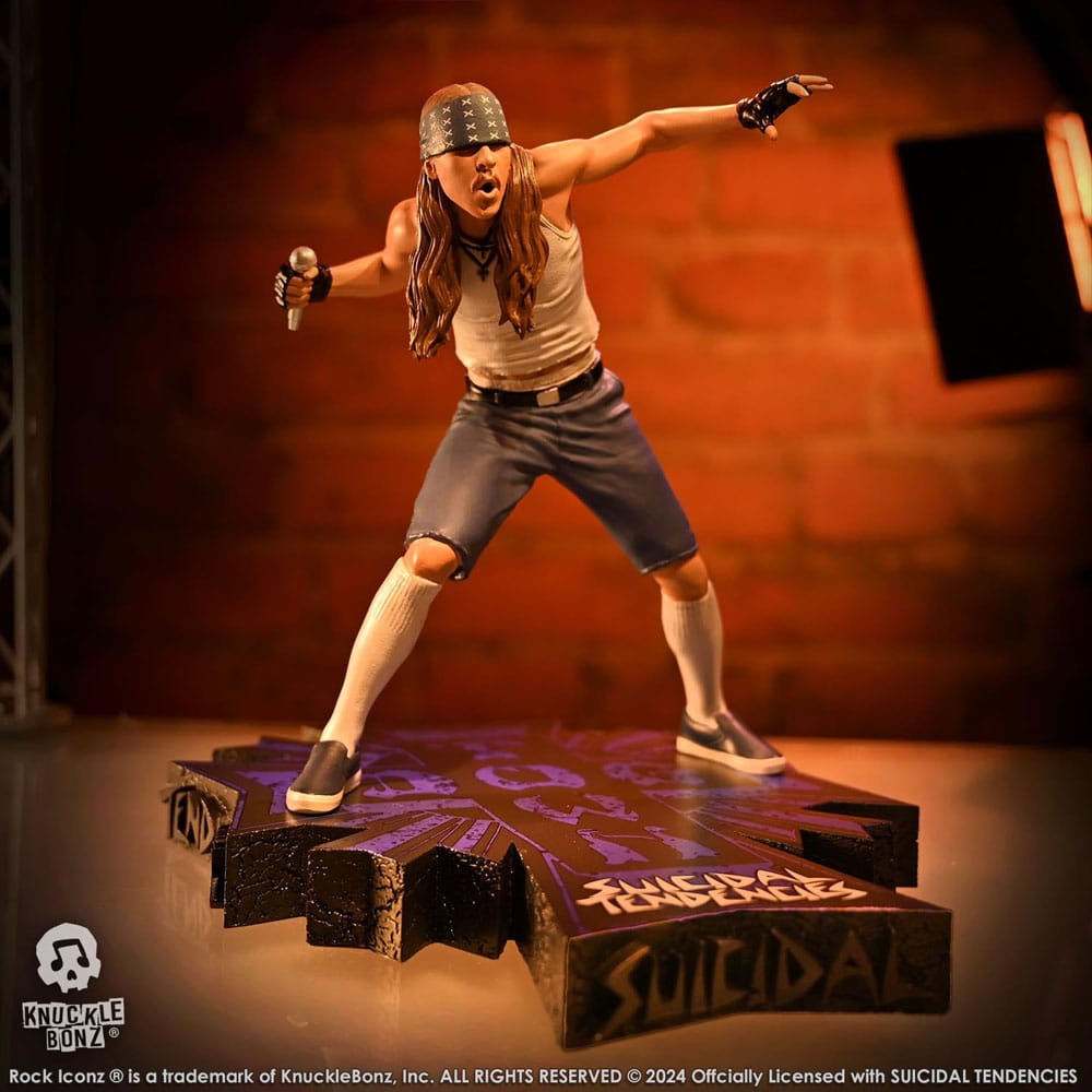 Knucklebonz Suicidal Tendencies Mike Muir Rock Iconz Statue